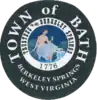 Official seal of Berkeley Springs, West Virginia