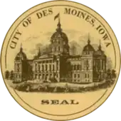 Official seal of Des Moines