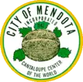 Official logo of Mendota, California