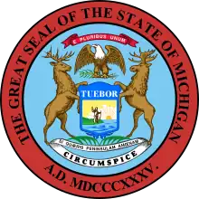 Image 17The Great Seal of the State of Michigan (from History of Michigan)