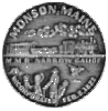 Official seal of Monson, Maine