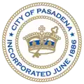 Official seal of Pasadena, California