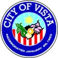 Official seal of Vista, California