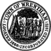 Official seal of Wrentham, Massachusetts