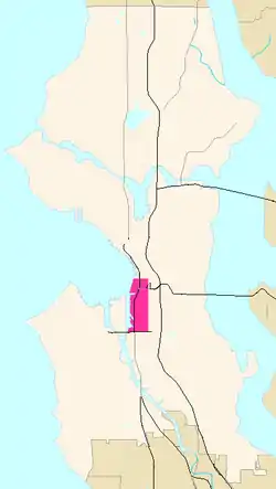 SoDo Highlighted in Pink