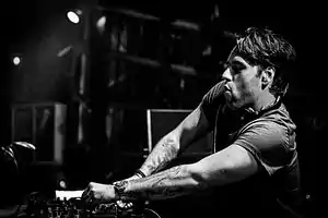 Sebastian Ingrosso playing live at Ushuaïa Ibiza in 2013