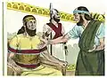 Prophet Isaiah conveyed God's response to Hezekiah