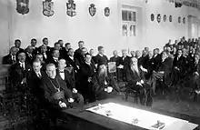 Second Seimas of Lithuania opening meeting in 1923