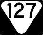 State Route 127 marker