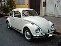 1972 1500 Volkswagen Beetle. Front view.