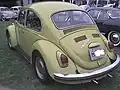 1973 1500 Volkswagen Beetle. Rear view.