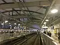 View from platform, 29 December 2021