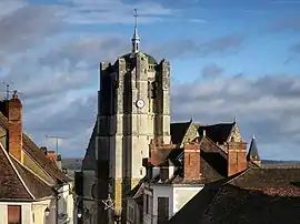 The church in Seignelay