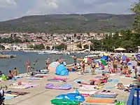 beach in Selce