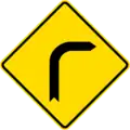 Right curve