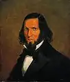 Self-portrait by Cornelius Krieghoff, 1855, National Gallery of Canada