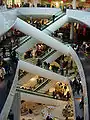 Interior escalators