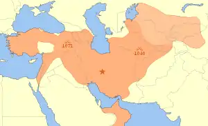 Image 6Seljuk Empire at its greatest extent in 1092, upon the death of Malik Shah I. (from History of Turkmenistan)