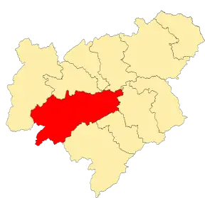 Location of the ward