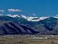 Rila as seen from the village of Kostenets, Sofia Province