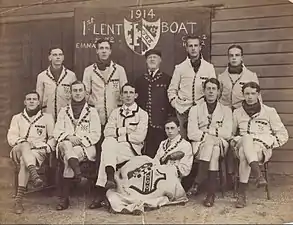 Selwyn College Boat Club in 1914