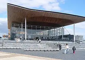 Image 4Senedd-Welsh Parliament, Cardiff Bay. (from History of Wales)