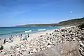 Waves at Sennen Cove Beach