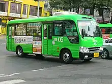 Image 144Hyundai County minibus being used as a city bus in Seoul, South Korea. (from Transit bus)