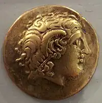 Gold coin of the Sequani(based in present-day Franche-Comté)