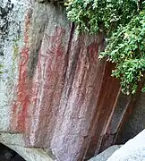 Hospital Rock pictographs