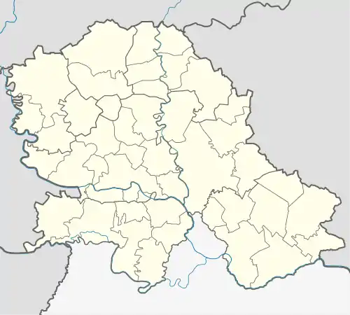 Bočar is located in Vojvodina