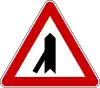 Merging traffic from left