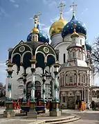 Cantharus at Trinity Lavra of St. Sergius (Russia).