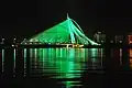 Seri Wawasan Bridge at night