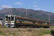 A JR Central 2-car 213-5000 series EMU, April 2021