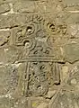 Viking carved stone cross