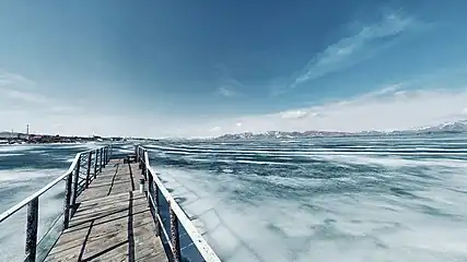 Lake Sevan near Chkalovka