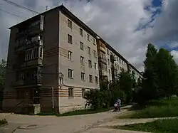 view of houses in the town