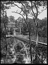 Heritage listed Sewer Aqueduct above Reid Park, early 20th century