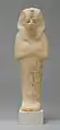 An ushabti of Siptah, now in the Metropolitan Museum of Art.