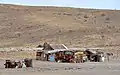 Shacks of Damara people within Namib Desert