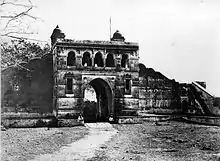 The entrance of Roza in 1860s