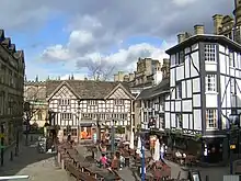 Image 16Old Wellington Inn Shambles Square was built in 1552. (from History of Manchester)