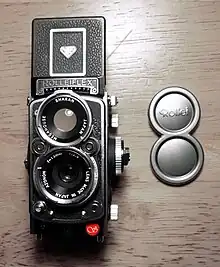 Minox/Sharan Rolleiflex 2.8F classic film camera