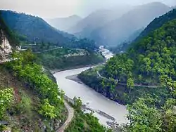 Kali river at Jauljibi