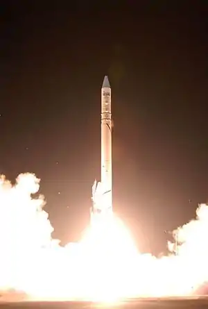 The Israeli reconnaissance satellite Ofek-7 is launched, June 11, 2007