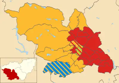 2004 results map