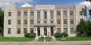 Sherman County courthouse in Goodland (2012)