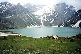 View of Sheshnag lake