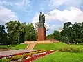 Monument to Taras Shevchenko in the Taras Shevchenko Park